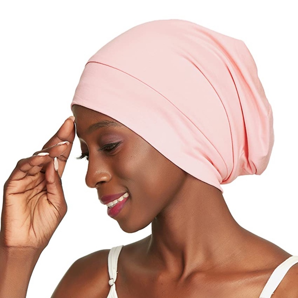 Satin Slouchy Beanie Cap